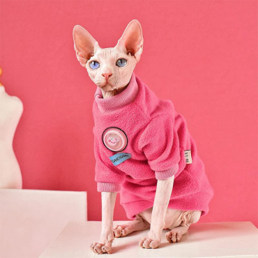 Fun Glowing Cat Clothes 5 Styles Warm Sweatshirt