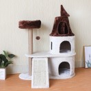 Cat House Castle - Plush Material - Large Scratcher