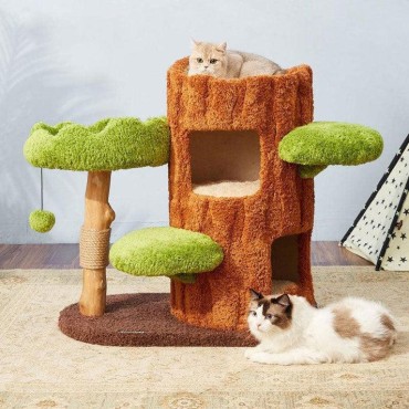 Luxury Cat Tree - Medium - Perfect for 2 Cats!
